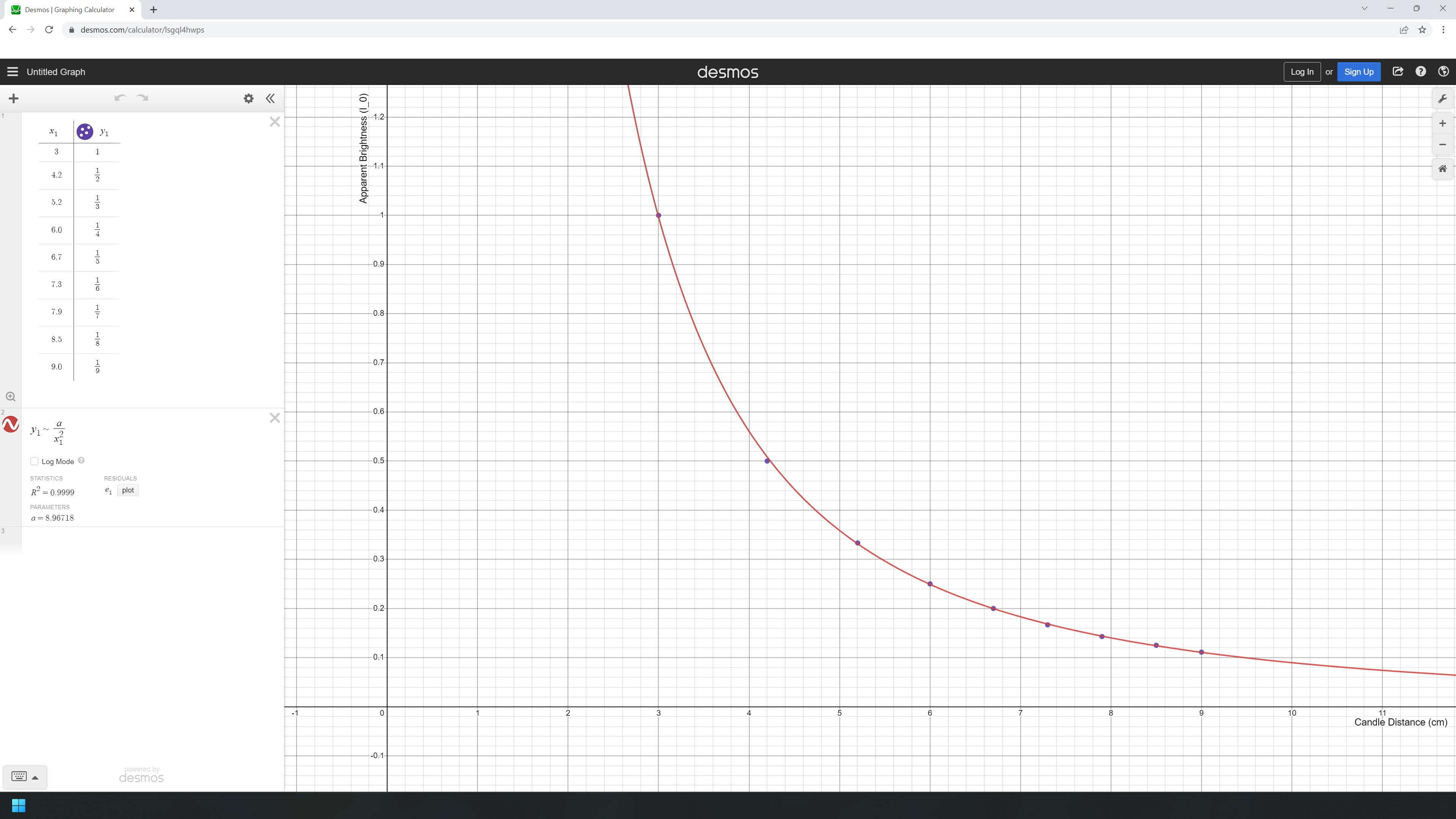 190-7 Desmos graph